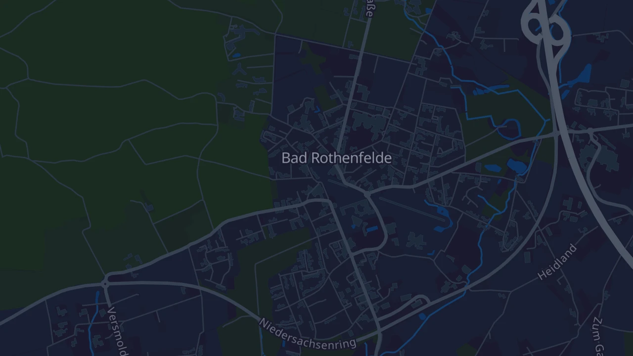 Karte von Bad Rothenfelde