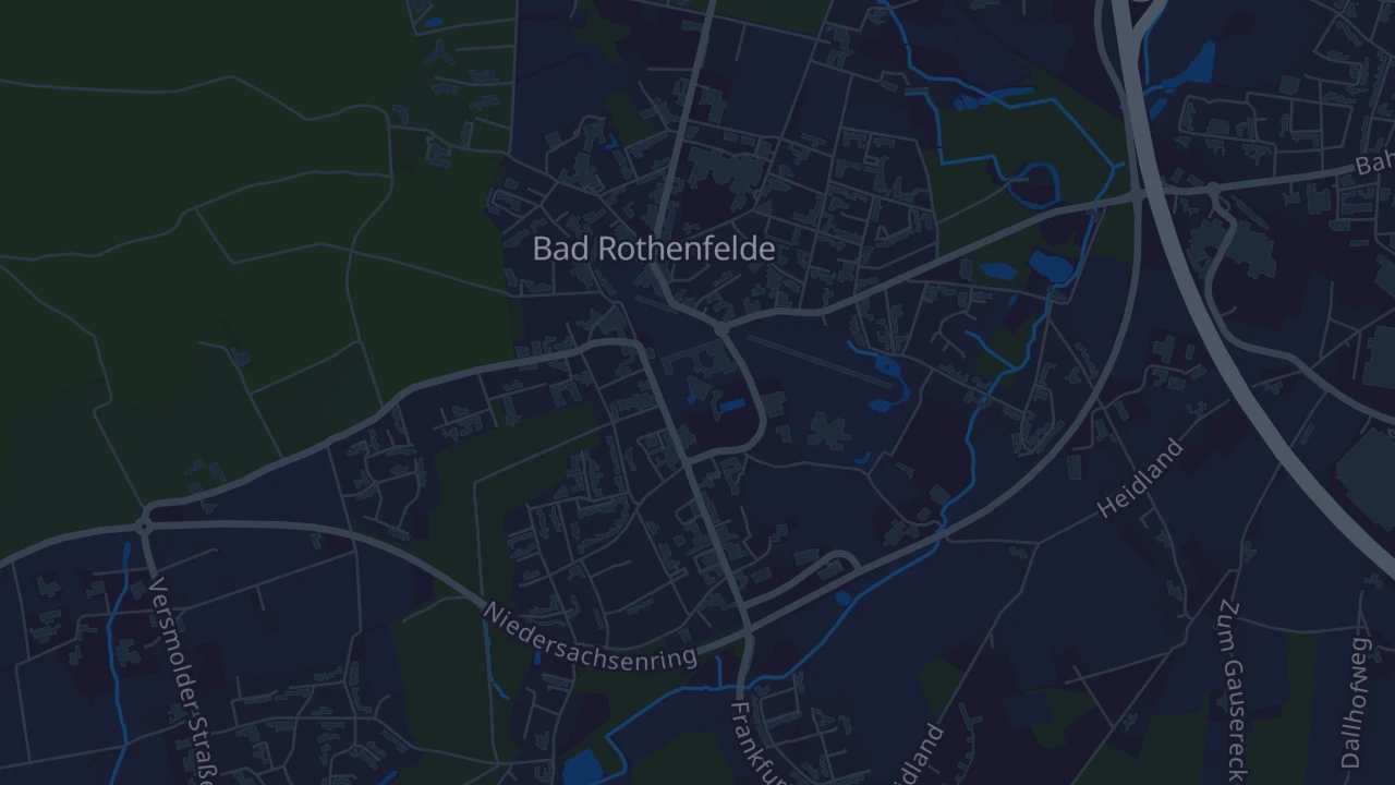 Karte von Bad Rothenfelde