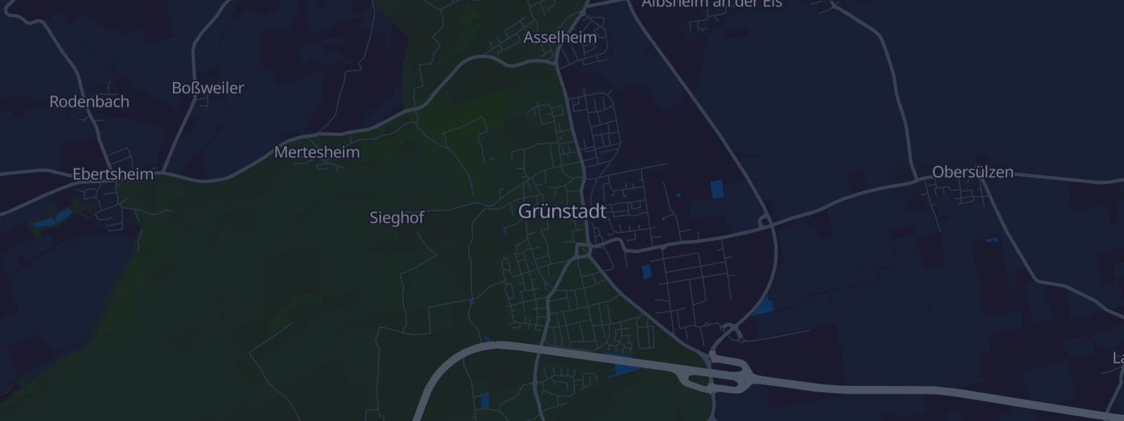 Karte von Grünstadt