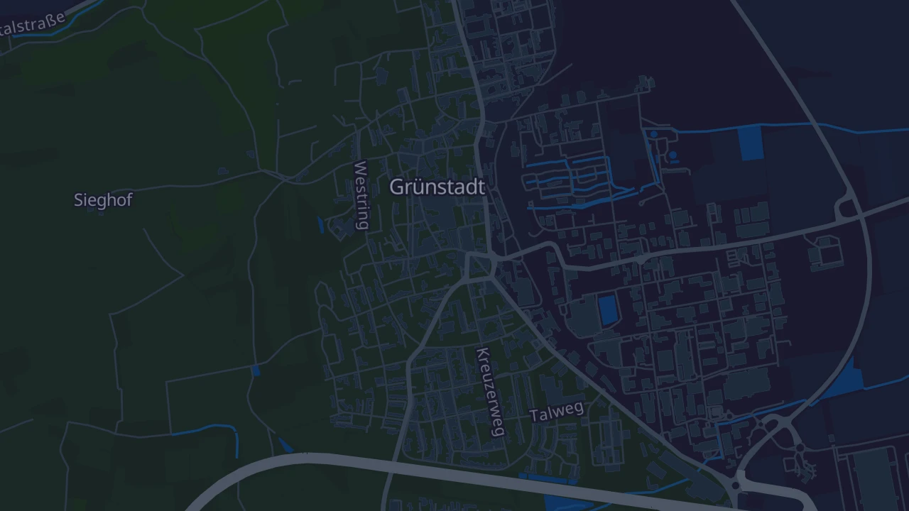 Karte von Grünstadt