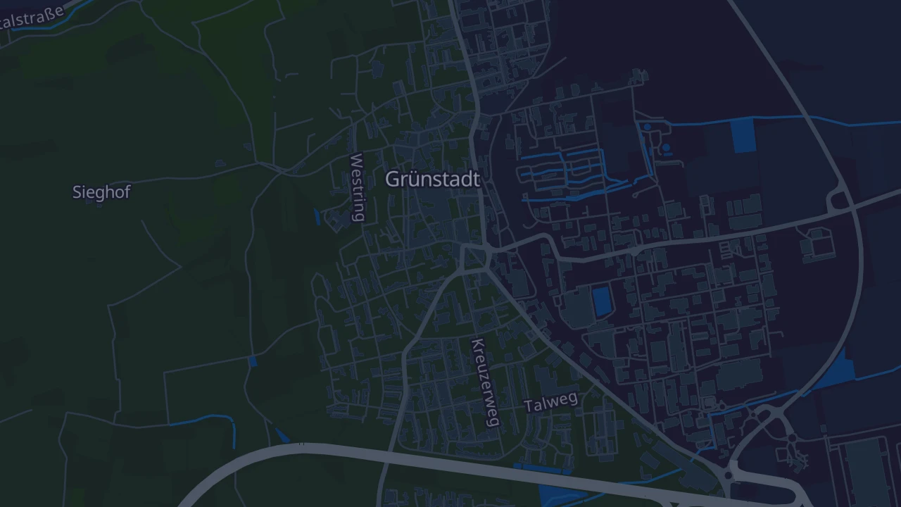 Karte von Grünstadt