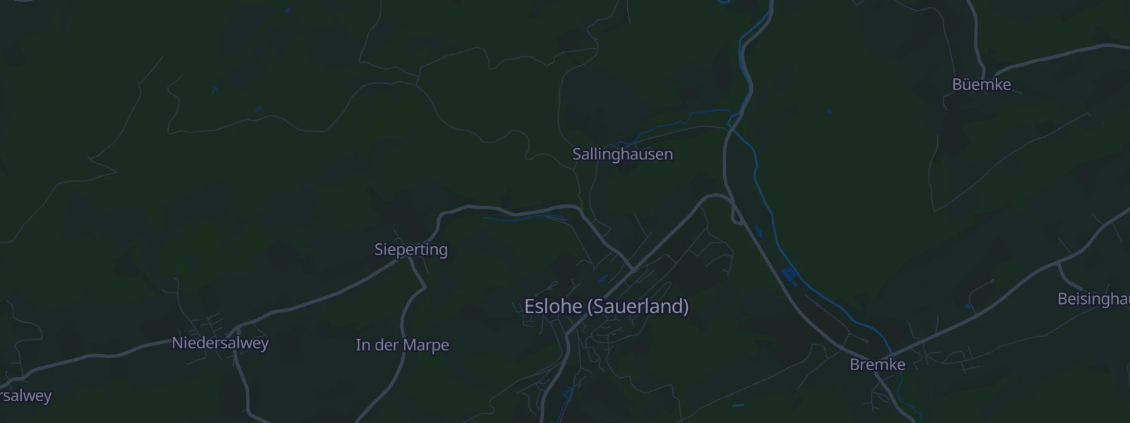 Karte von Eslohe