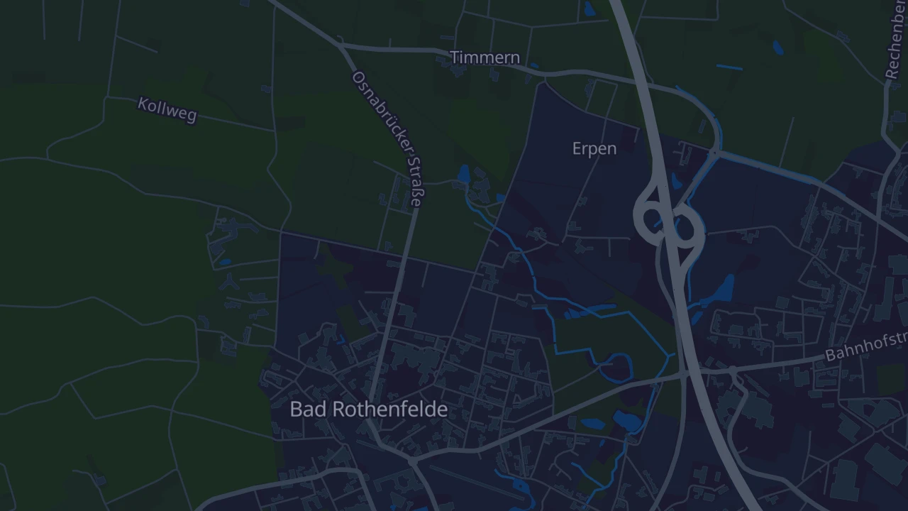 Karte von Bad Rothenfelde