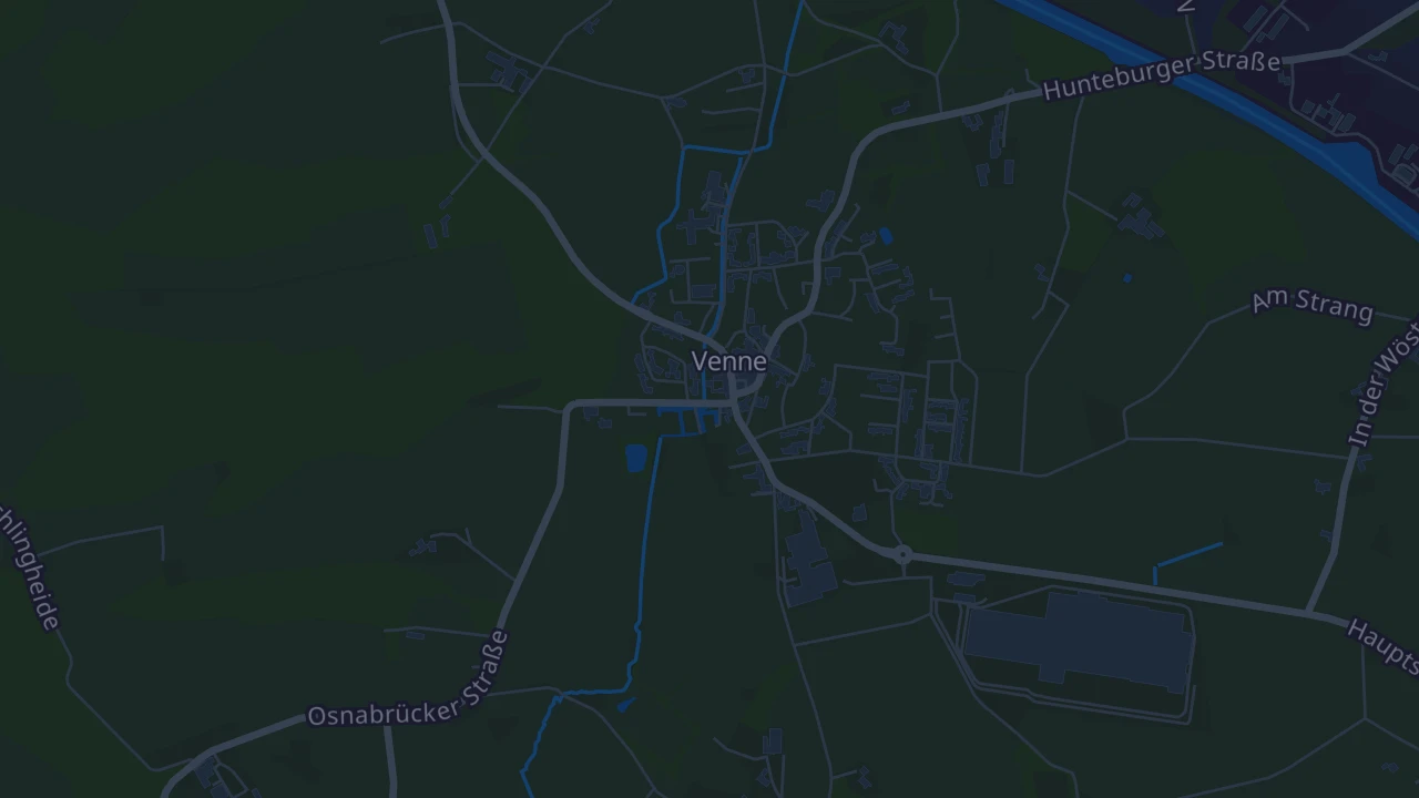 Karte von Ostercappeln