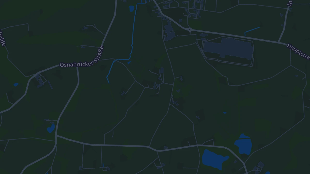 Karte von Ostercappeln