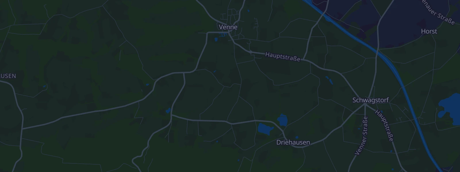 Karte von Ostercappeln