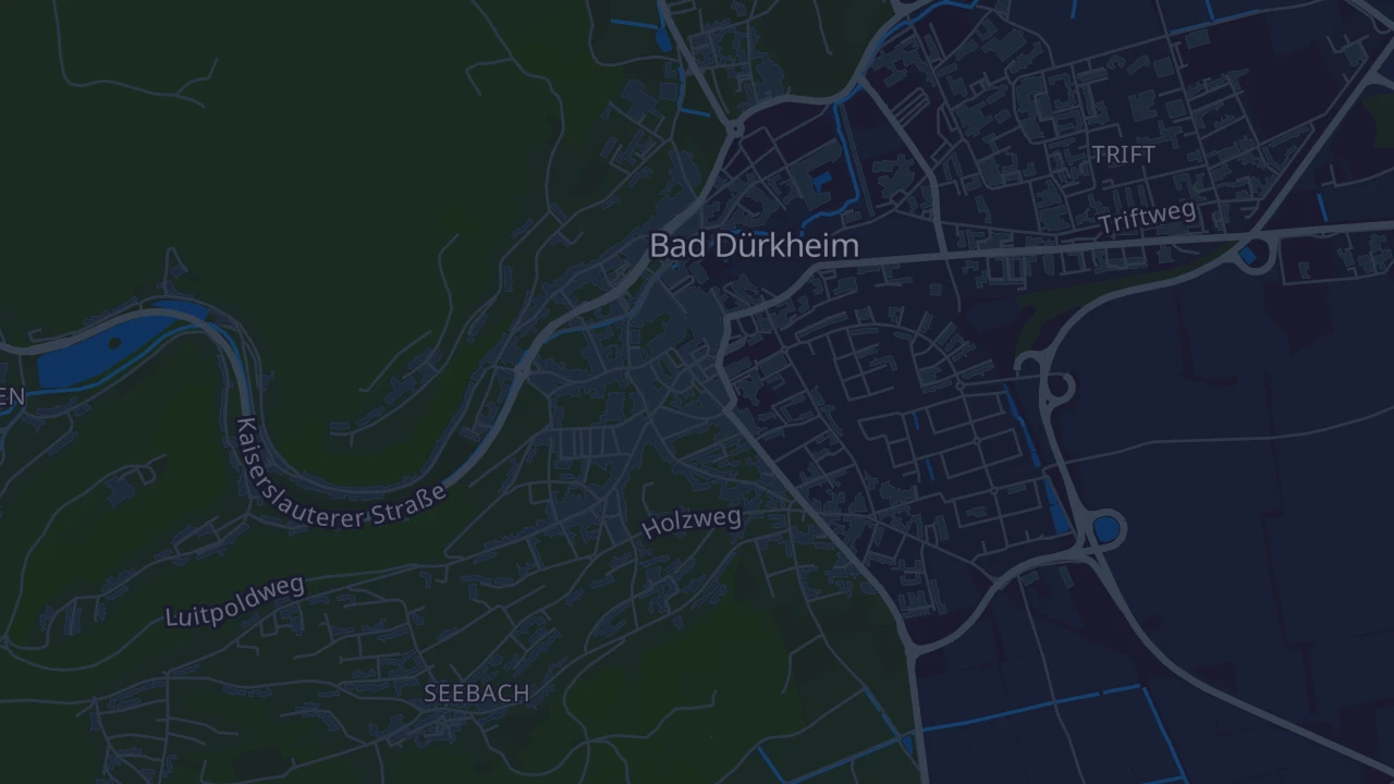 Karte von Bad Dürkheim