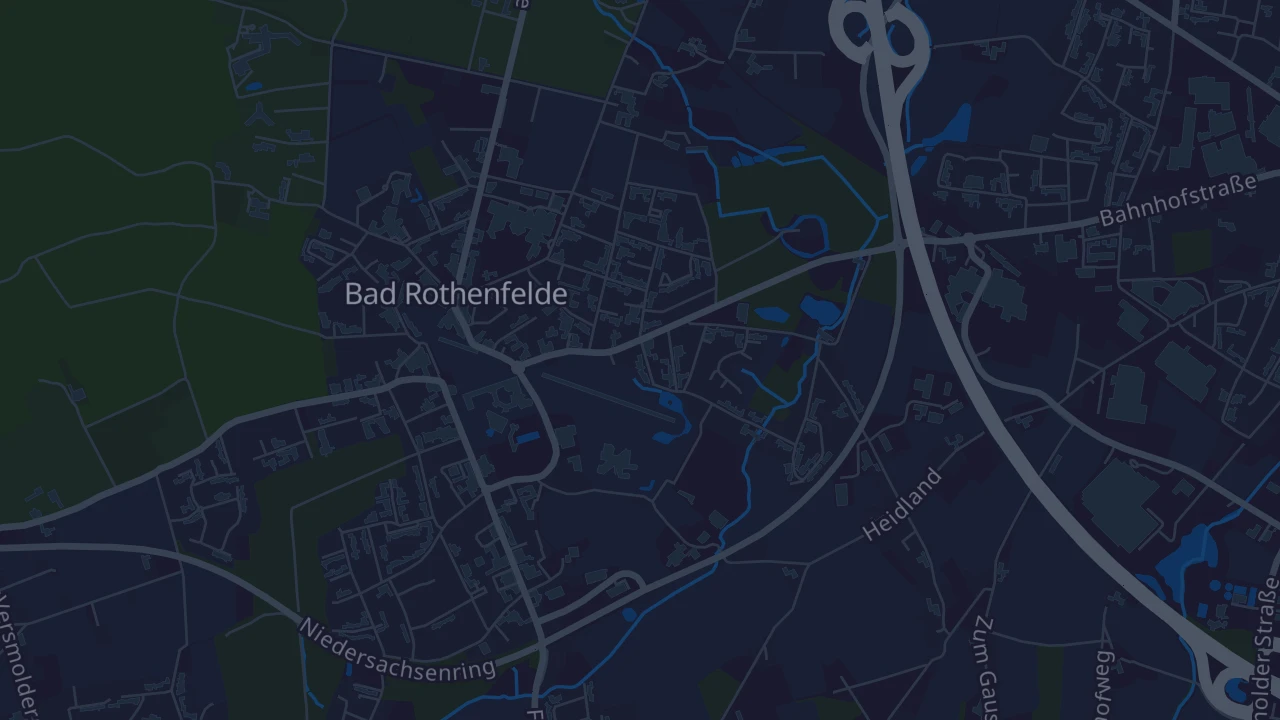 Karte von Bad Rothenfelde