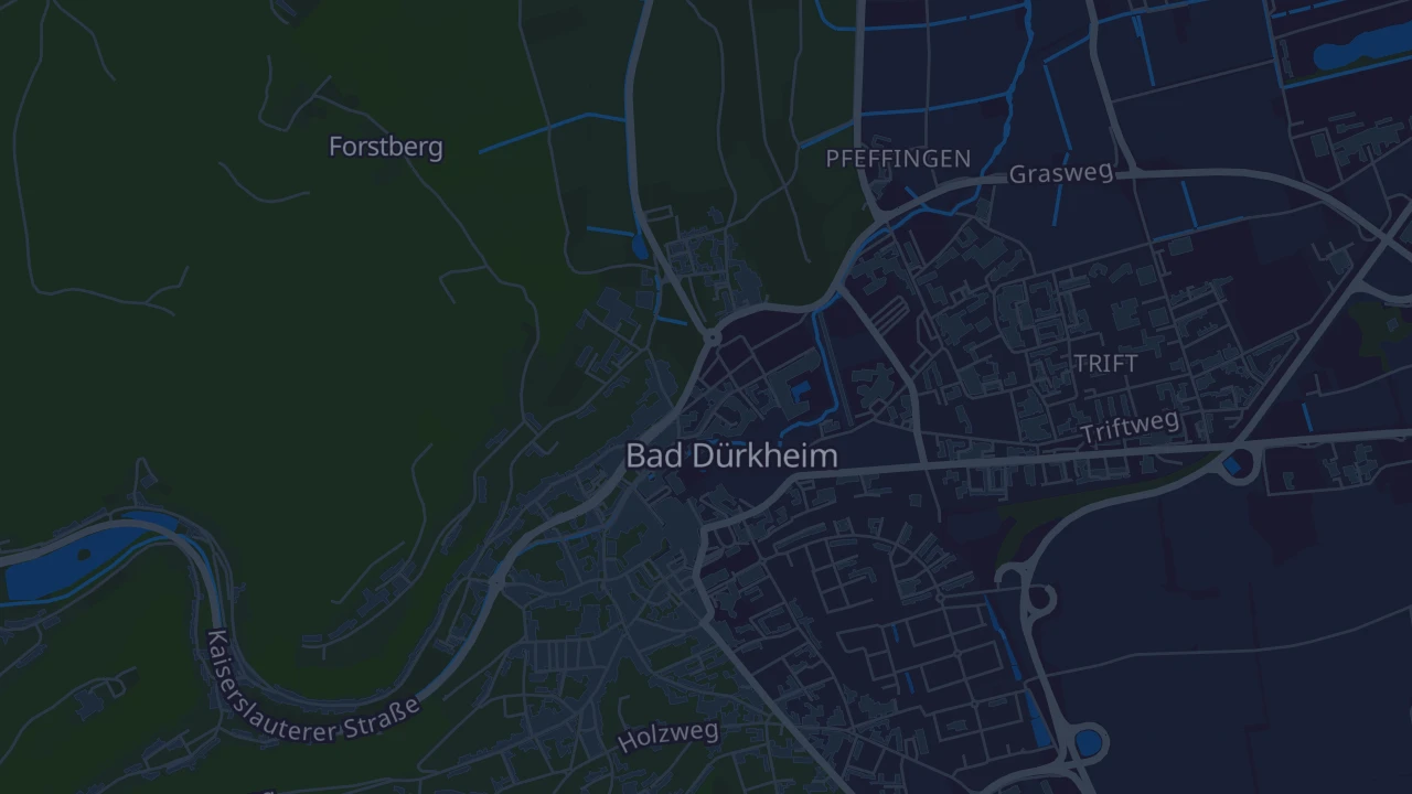 Karte von Bad Dürkheim