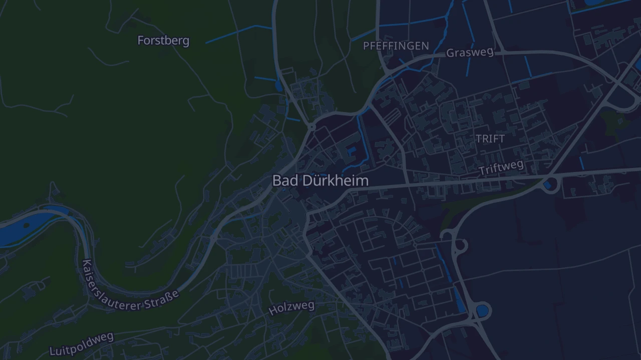 Karte von Bad Dürkheim