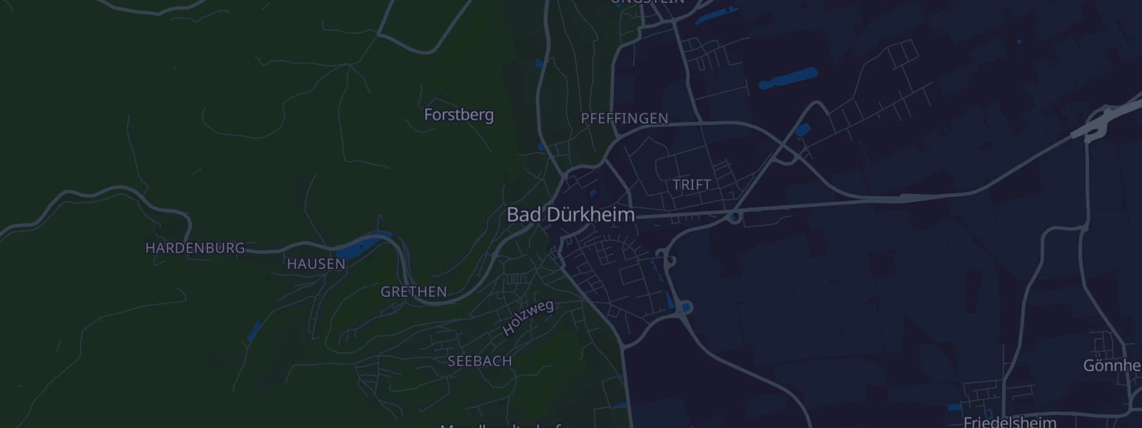 Karte von Bad Dürkheim
