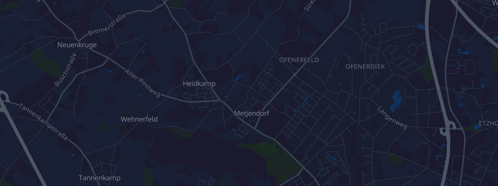 Karte von Wiefelstede