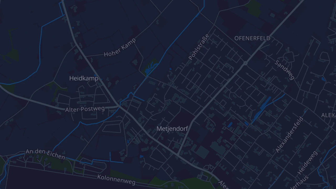 Karte von Wiefelstede