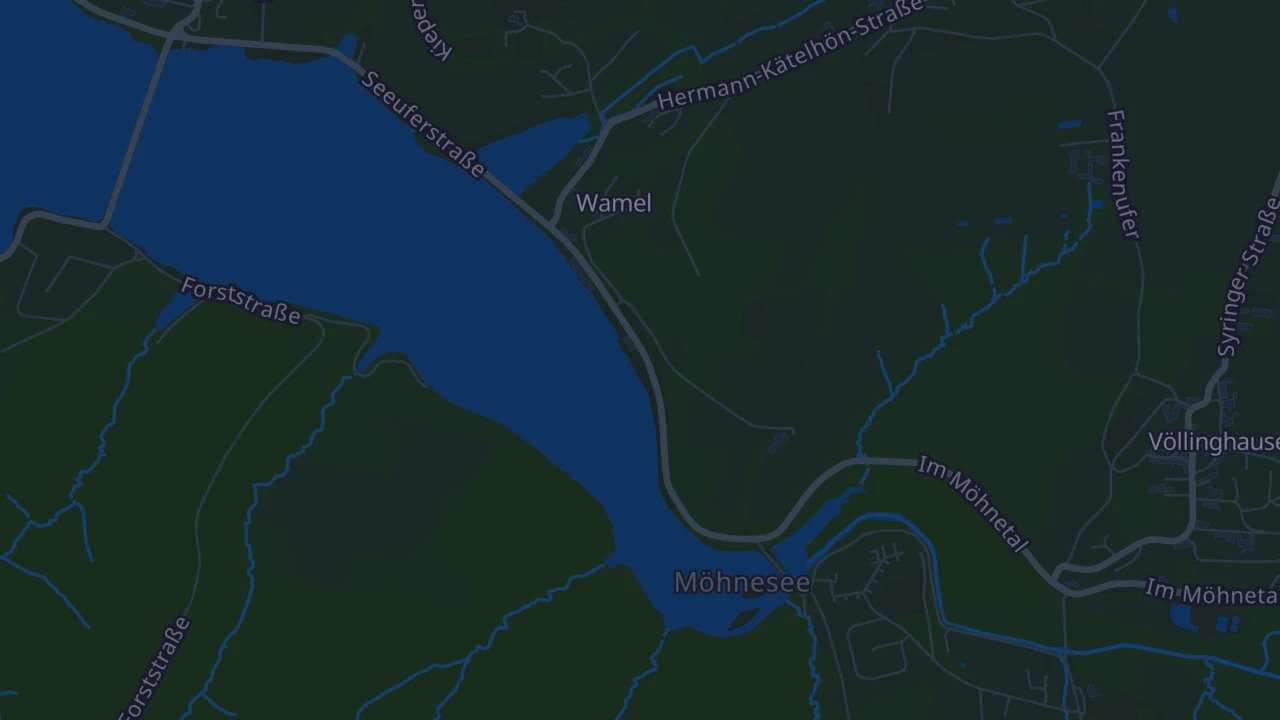 Karte von Möhnesee