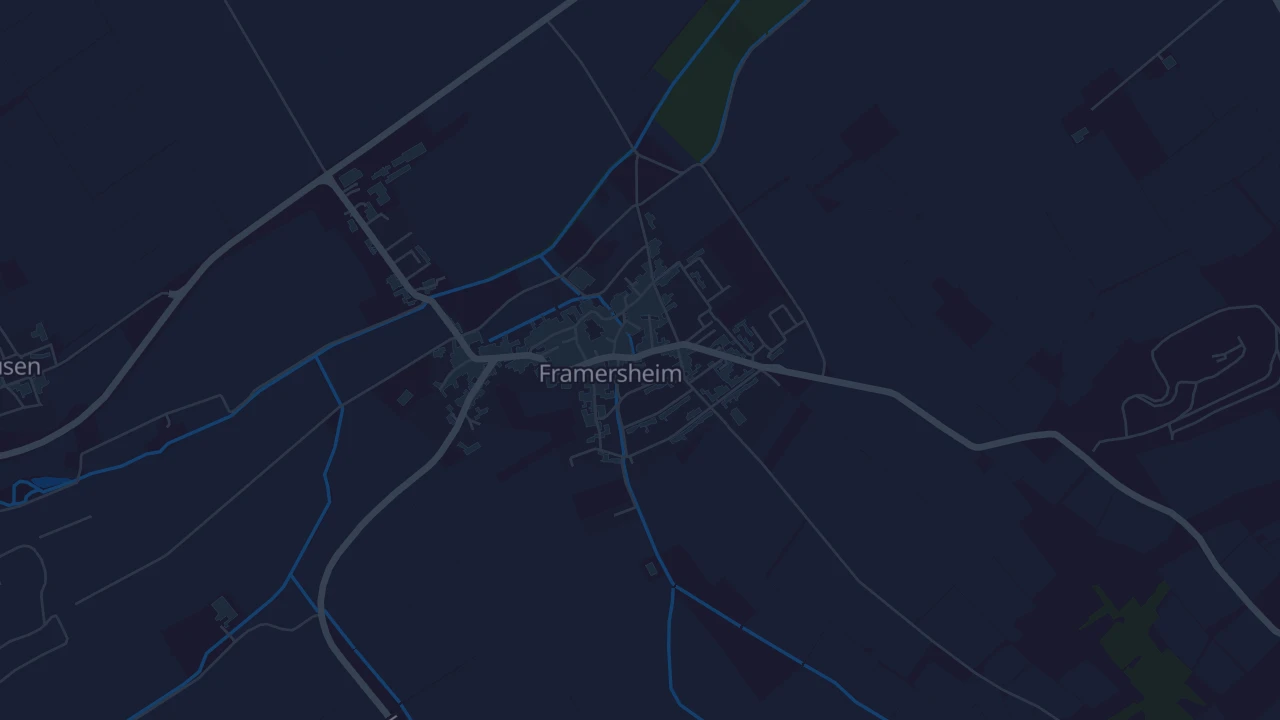 Karte von Framersheim