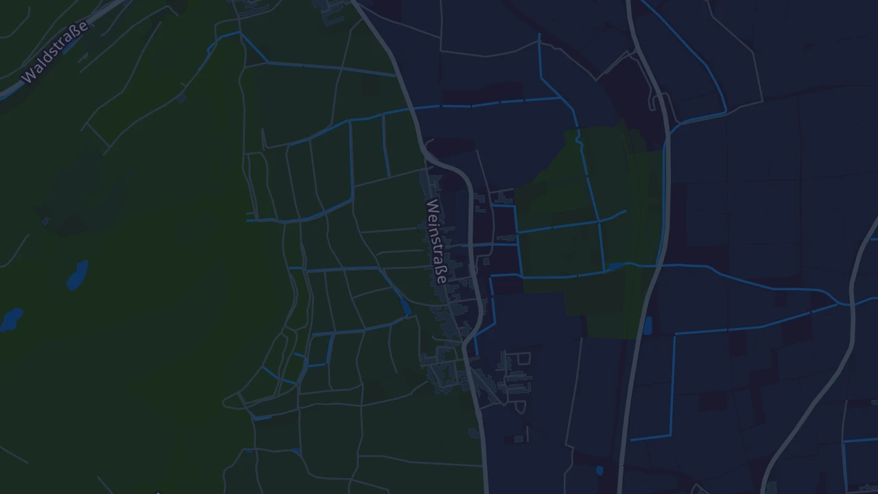 Karte von Forst an der Weinstraße