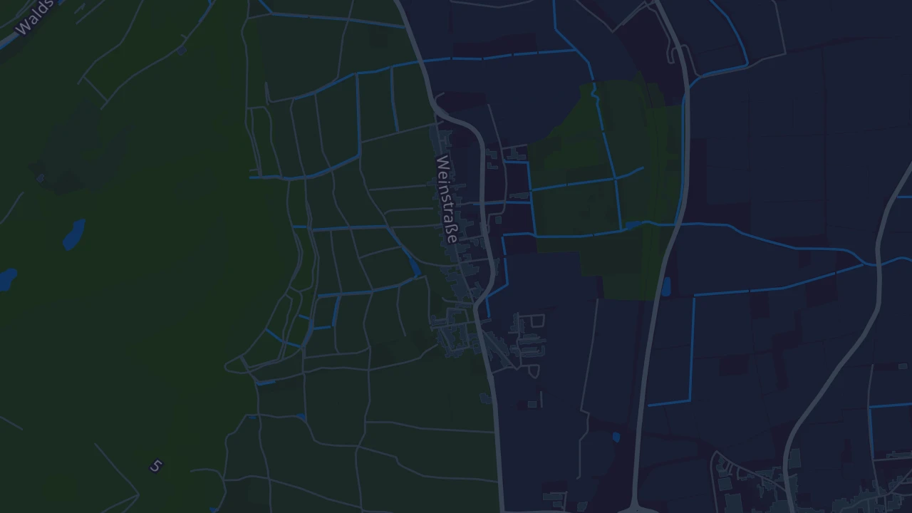 Karte von Forst an der Weinstraße