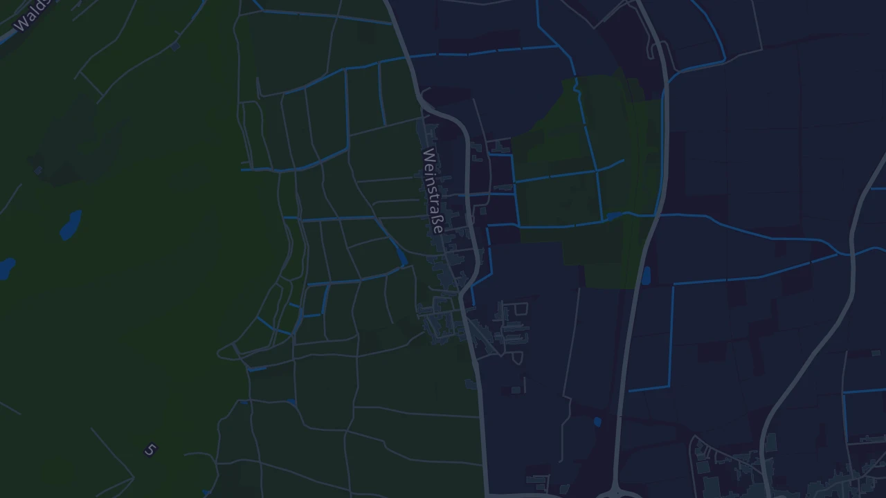 Karte von Forst an der Weinstraße