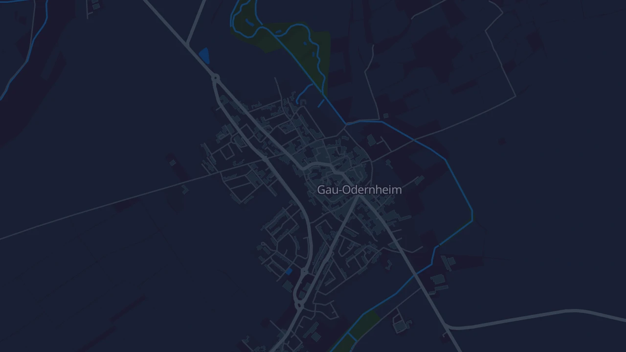 Karte von Gau-Odernheim
