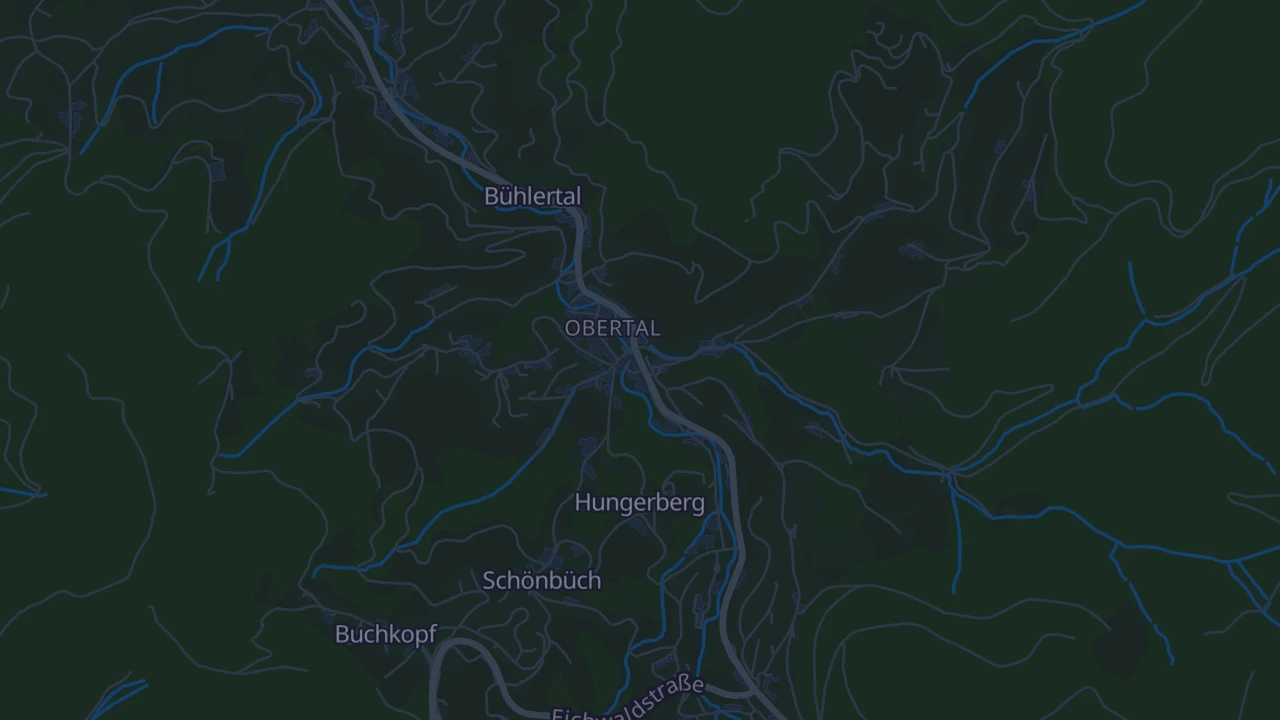 Karte von Bühlertal