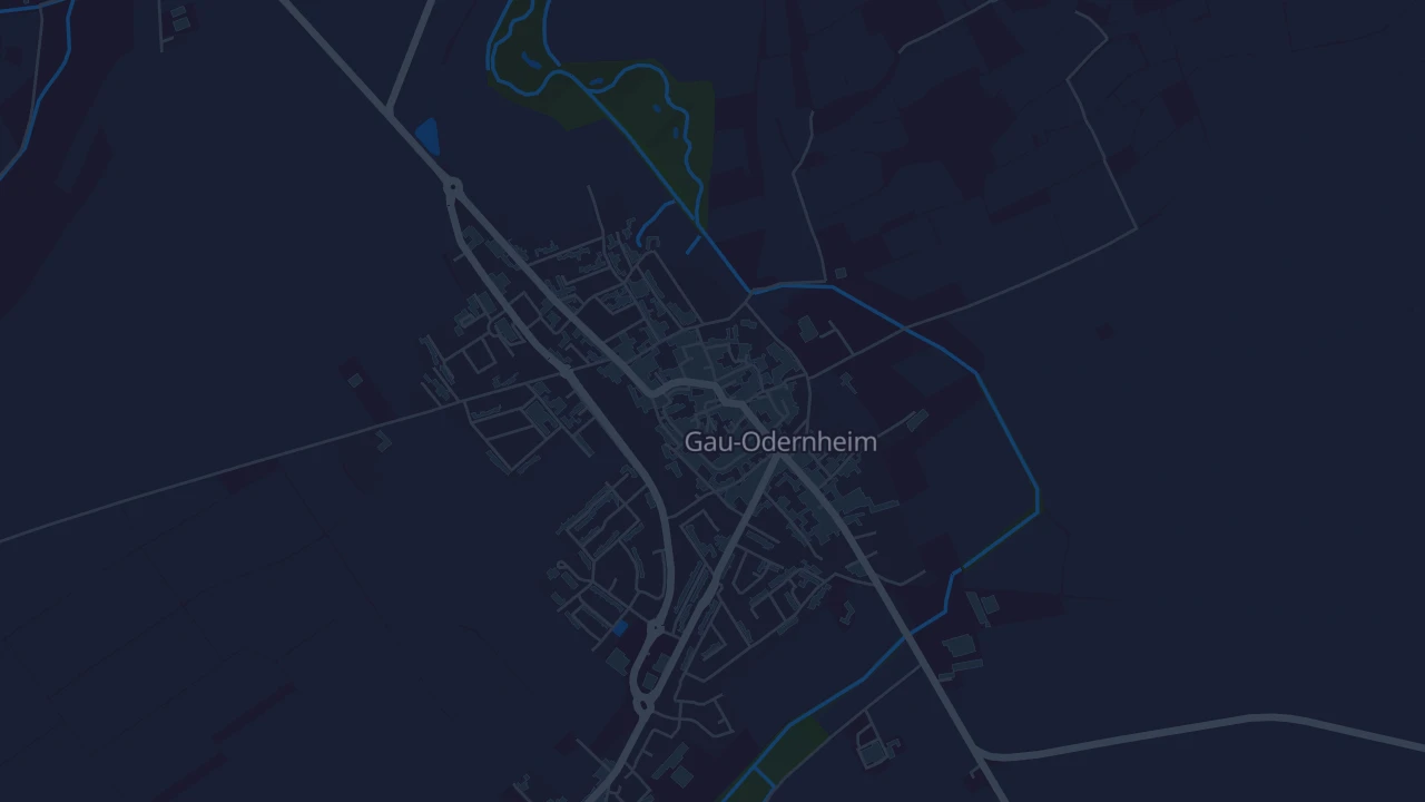 Karte von Gau-Odernheim