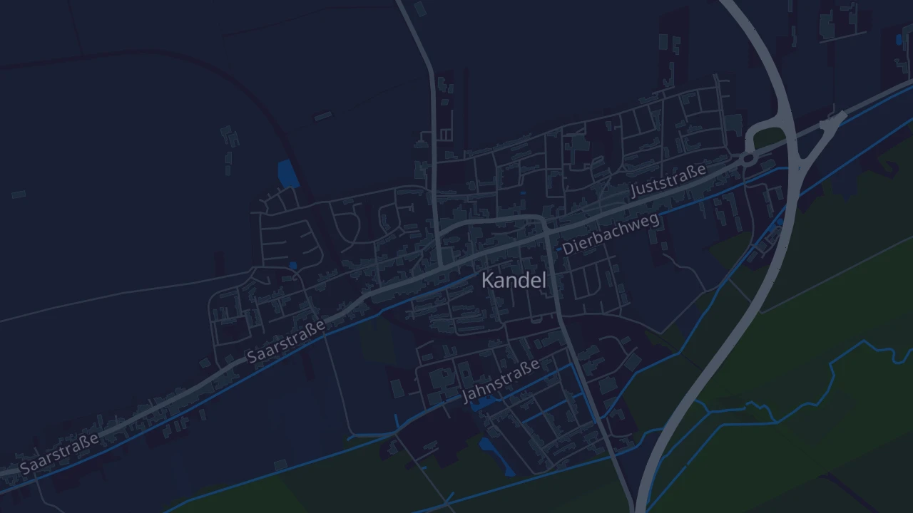 Karte von Kandel