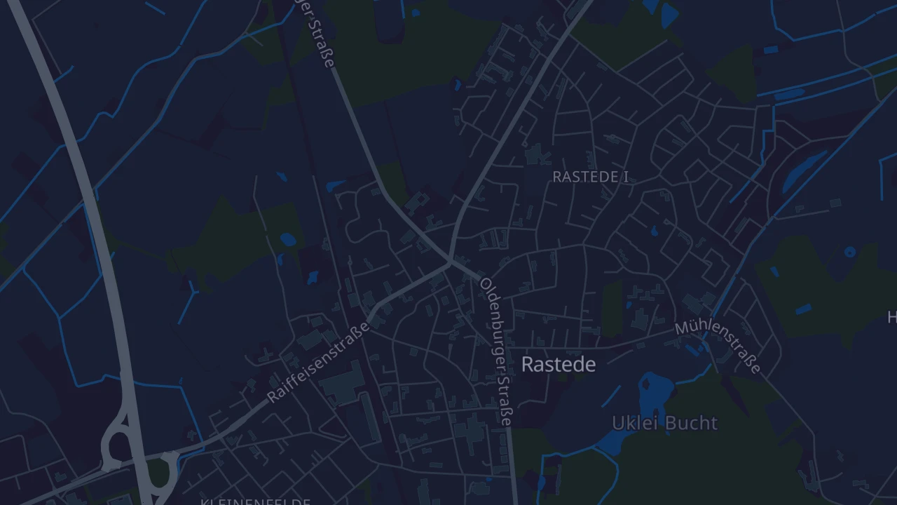 Karte von Rastede
