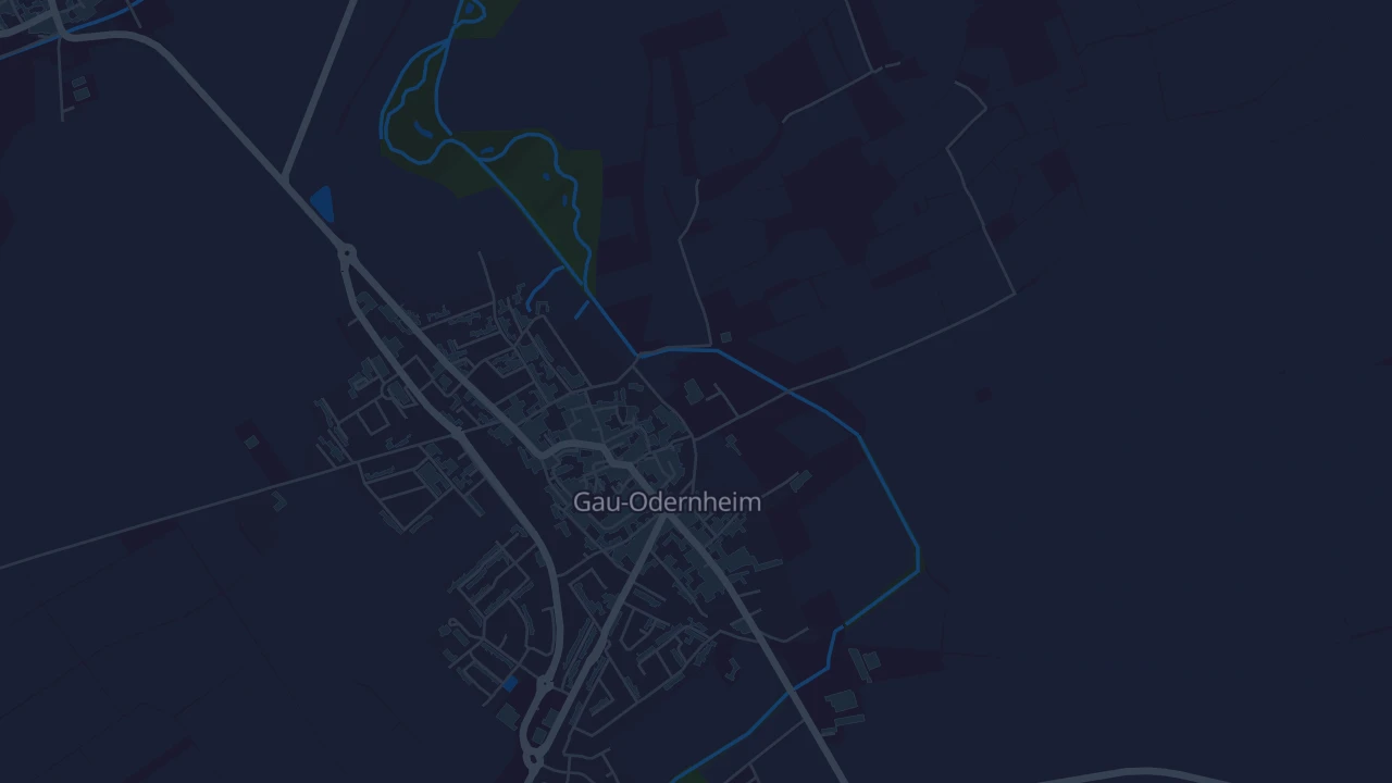 Karte von Gau-Odernheim