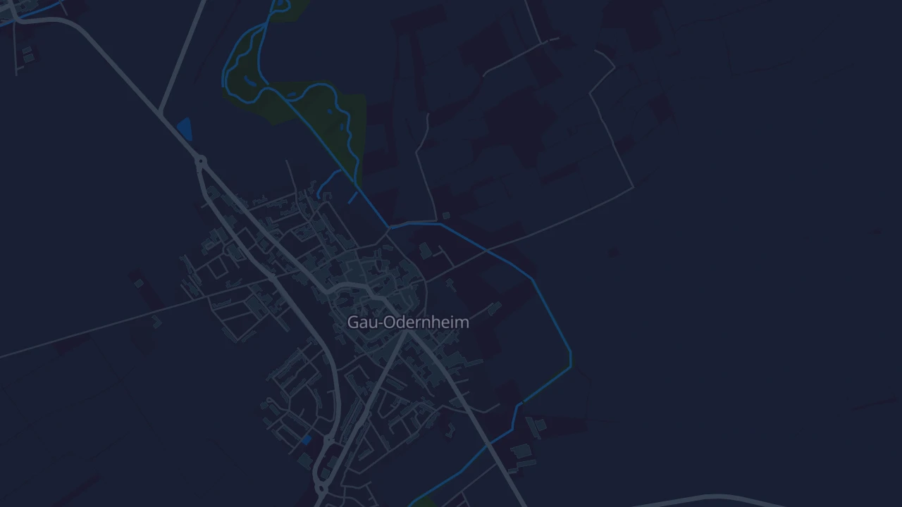 Karte von Gau-Odernheim