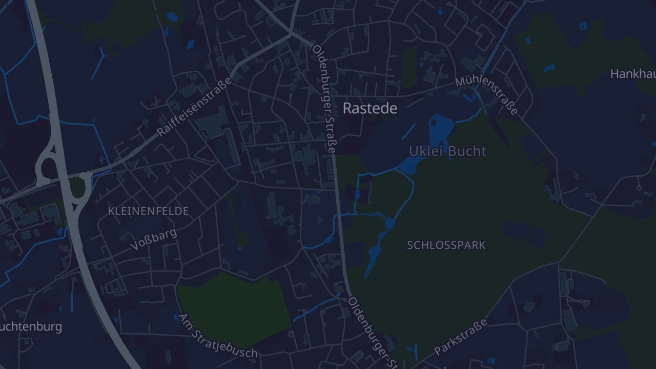 Karte von Rastede