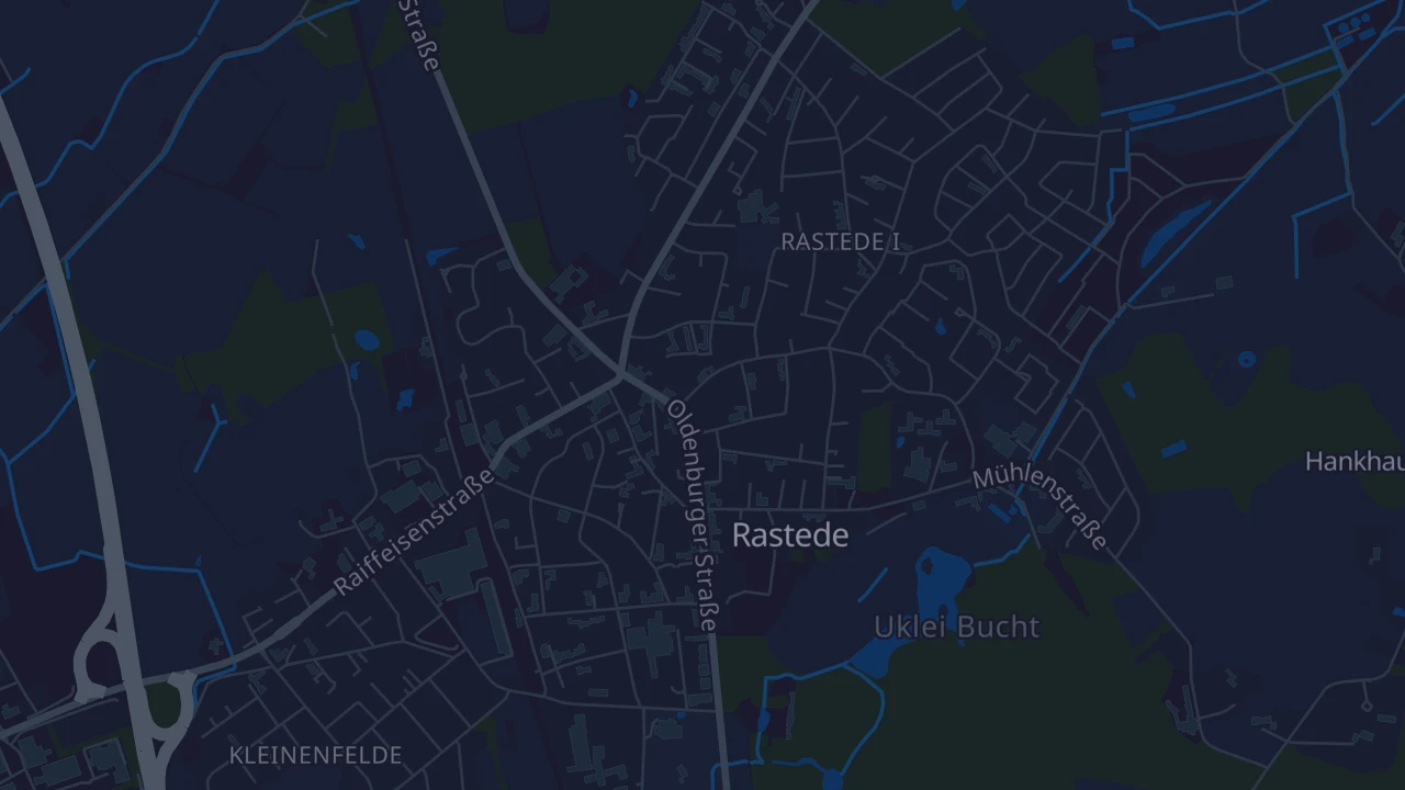 Karte von Rastede