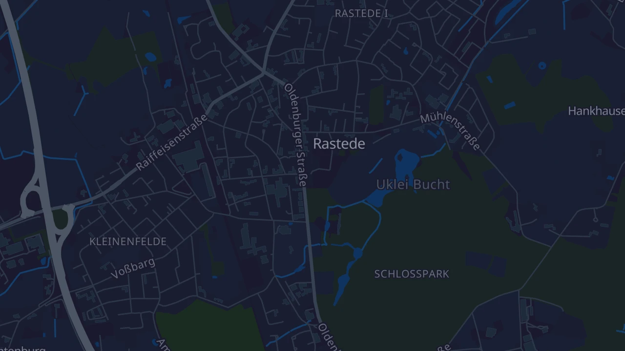 Karte von Rastede