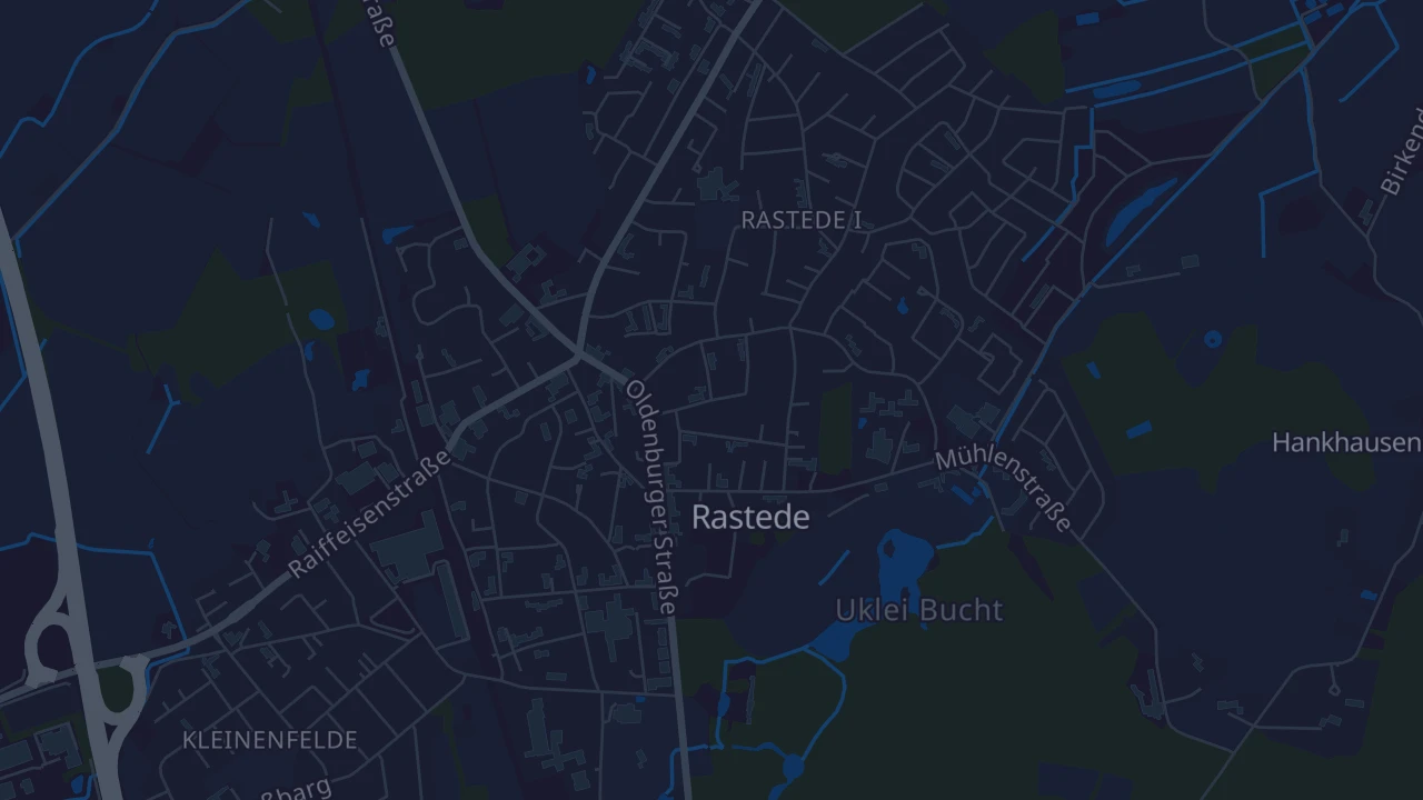 Karte von Rastede