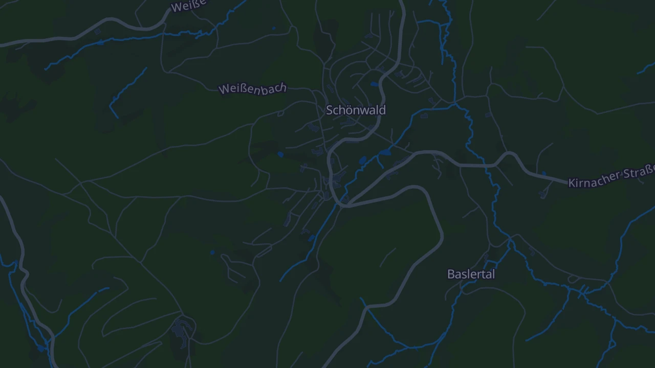 Karte von Schönwald