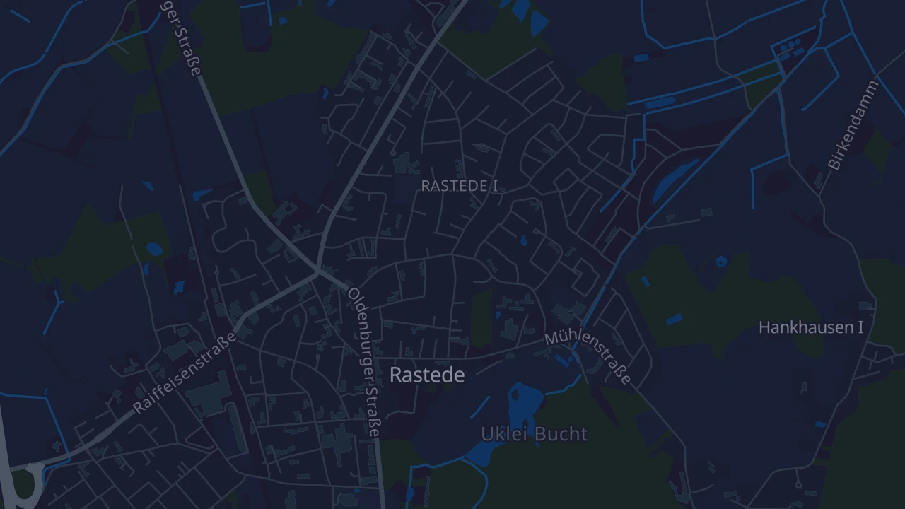 Karte von Rastede