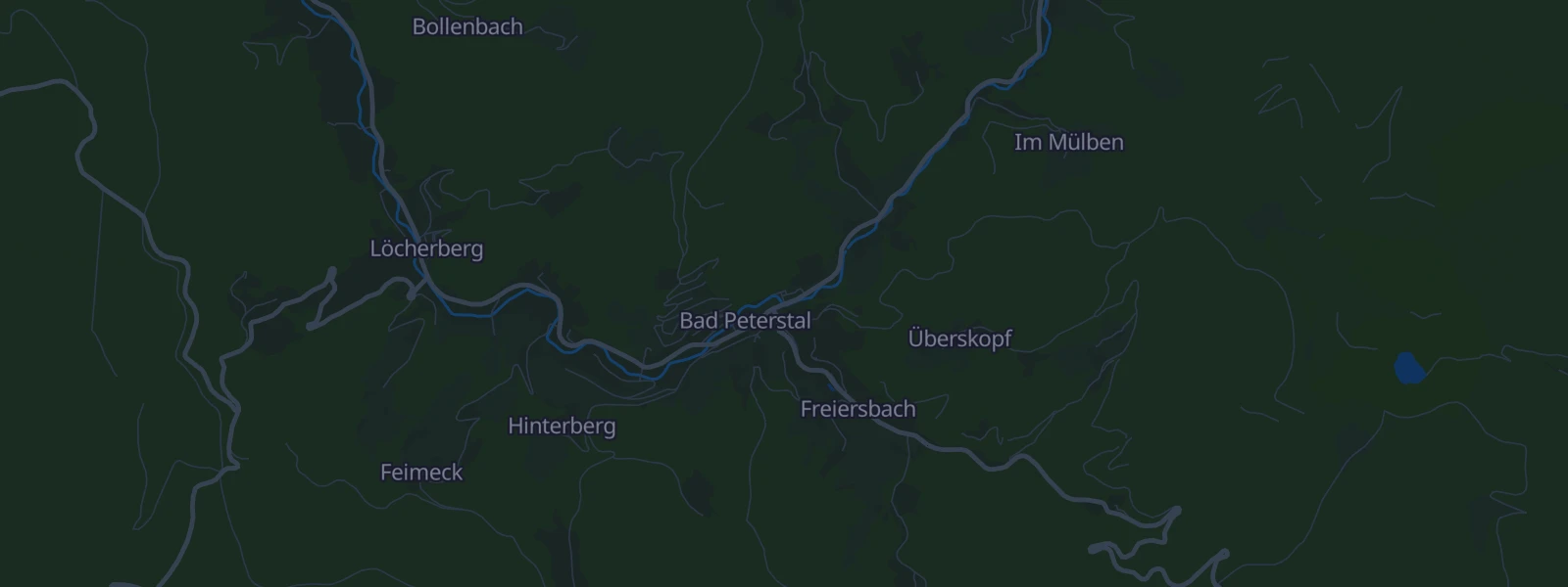 Karte von Bad Peterstal