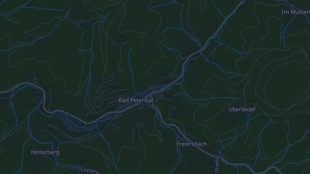 Karte von Bad Peterstal
