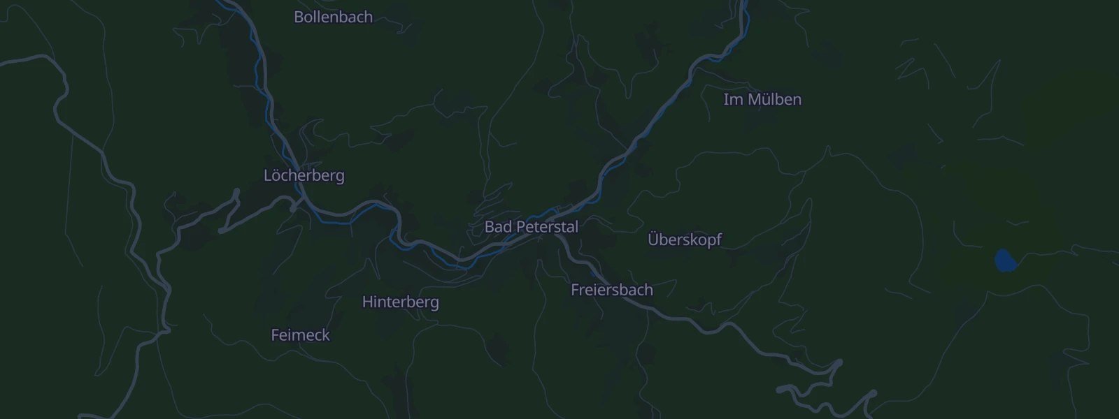 Karte von Bad Peterstal