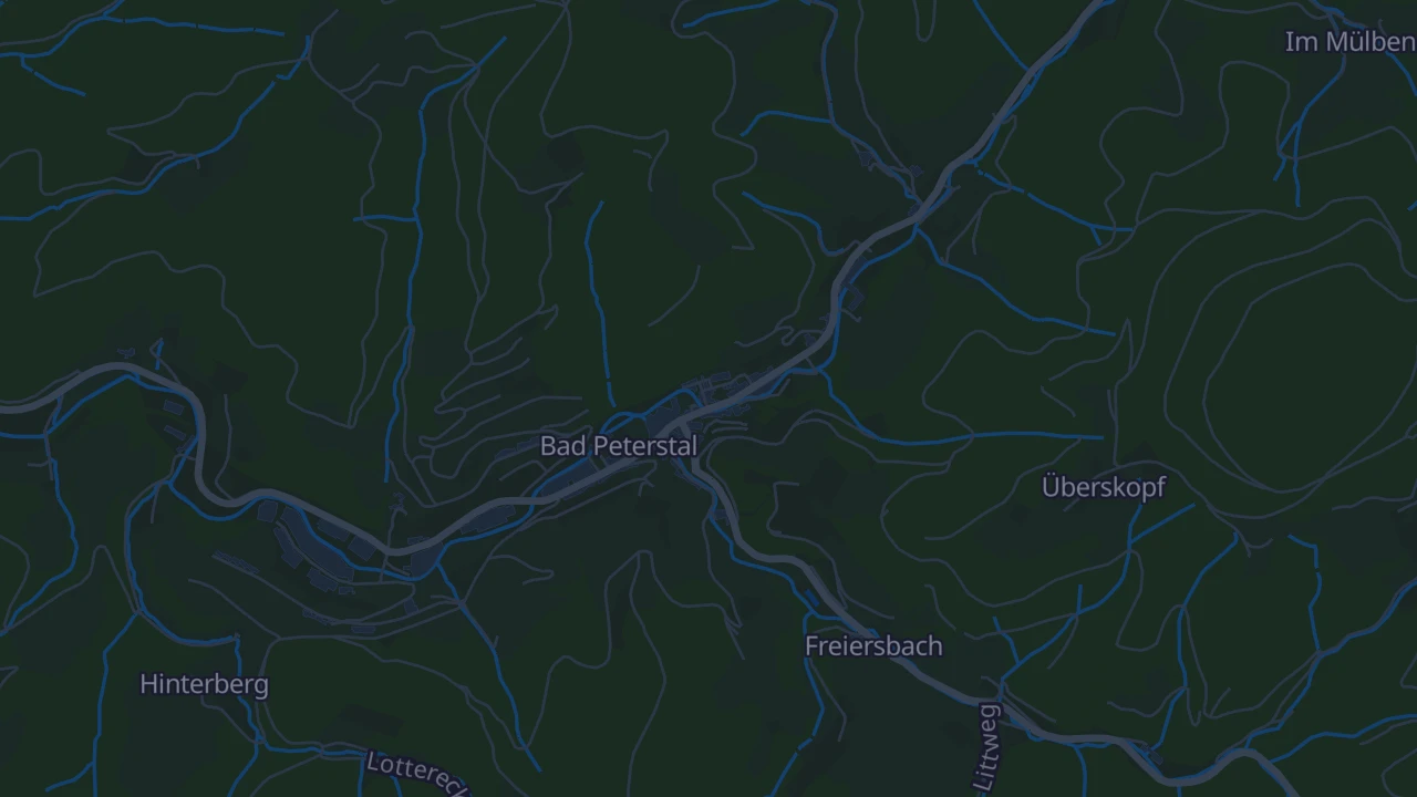 Karte von Bad Peterstal