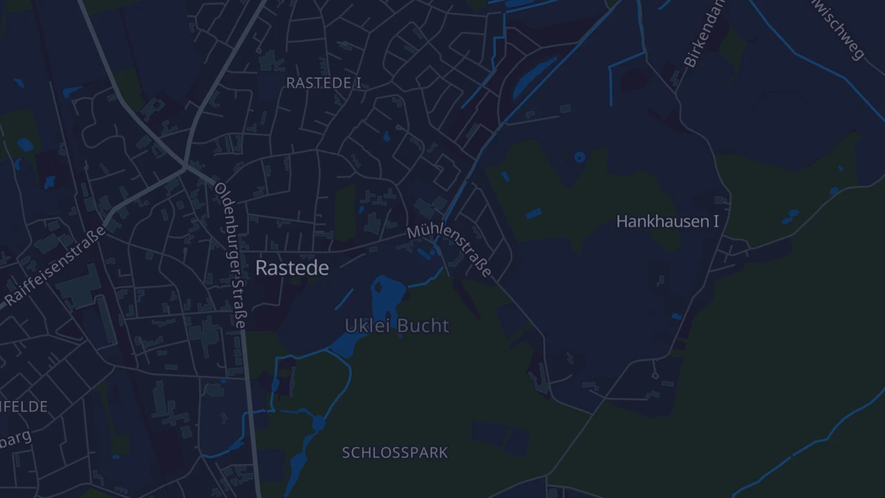 Karte von Rastede