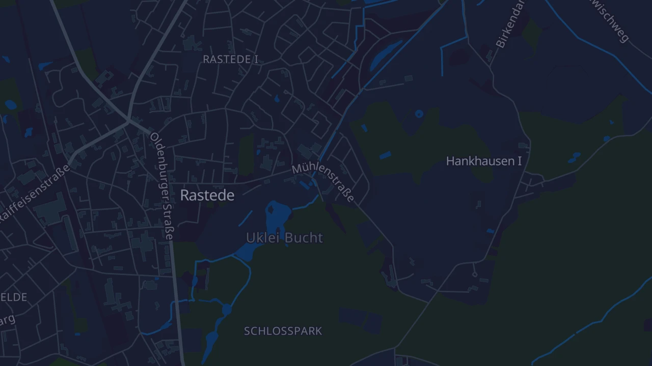Karte von Rastede