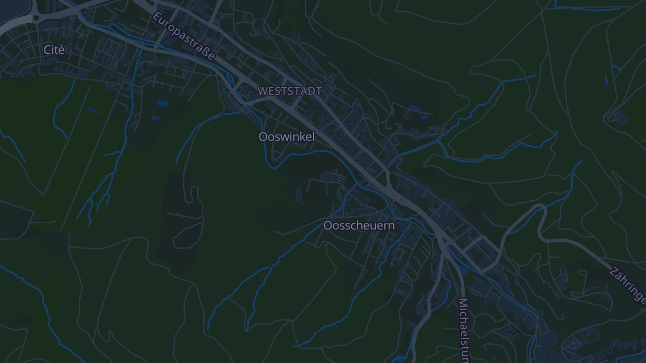 Karte von Baden-Baden