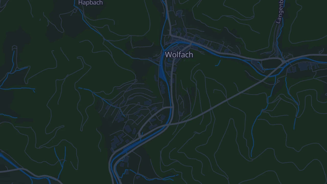 Karte von Wolfach