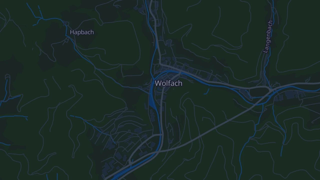 Karte von Wolfach