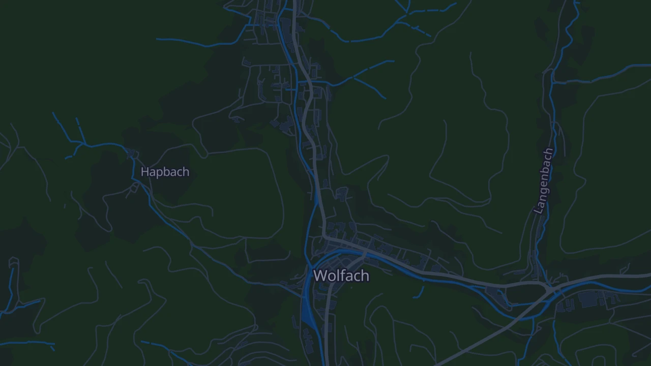 Karte von Wolfach