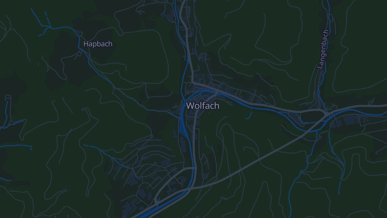 Karte von Wolfach
