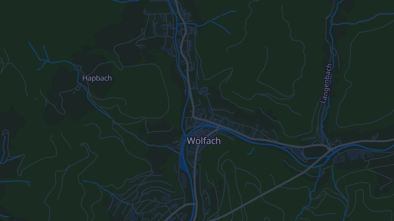 Karte von Wolfach