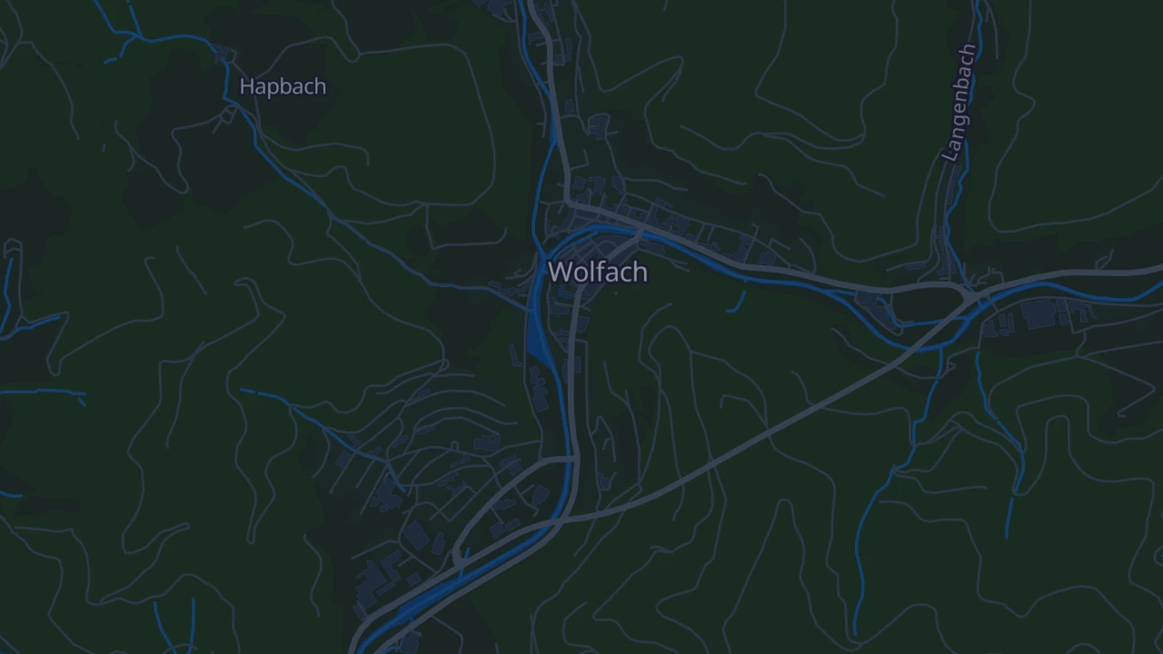 Karte von Wolfach