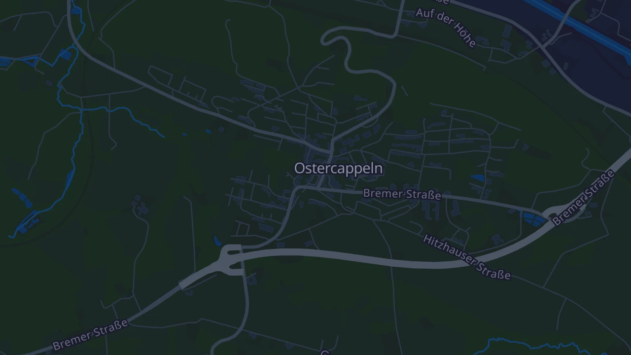 Karte von Ostercappeln