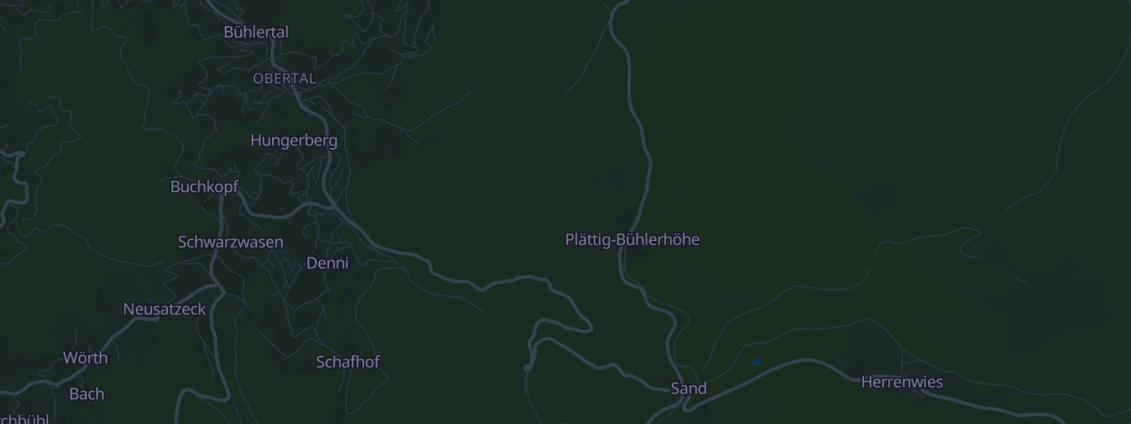 Karte von Bühlertal